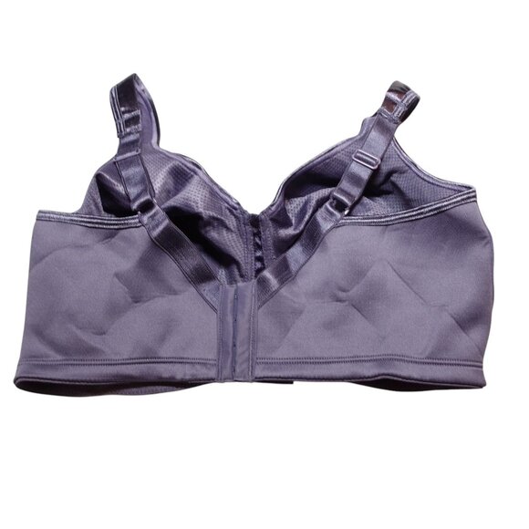 LN Playtex Full Figure 18 Hour Sleek & Smooth Wireless Bra Sz 38DDD Private Jet - Picture 3 of 10